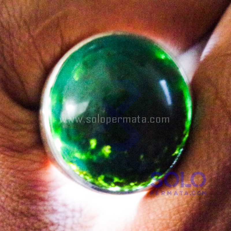 Cincin Batu Bacan Doko Chrysocolla